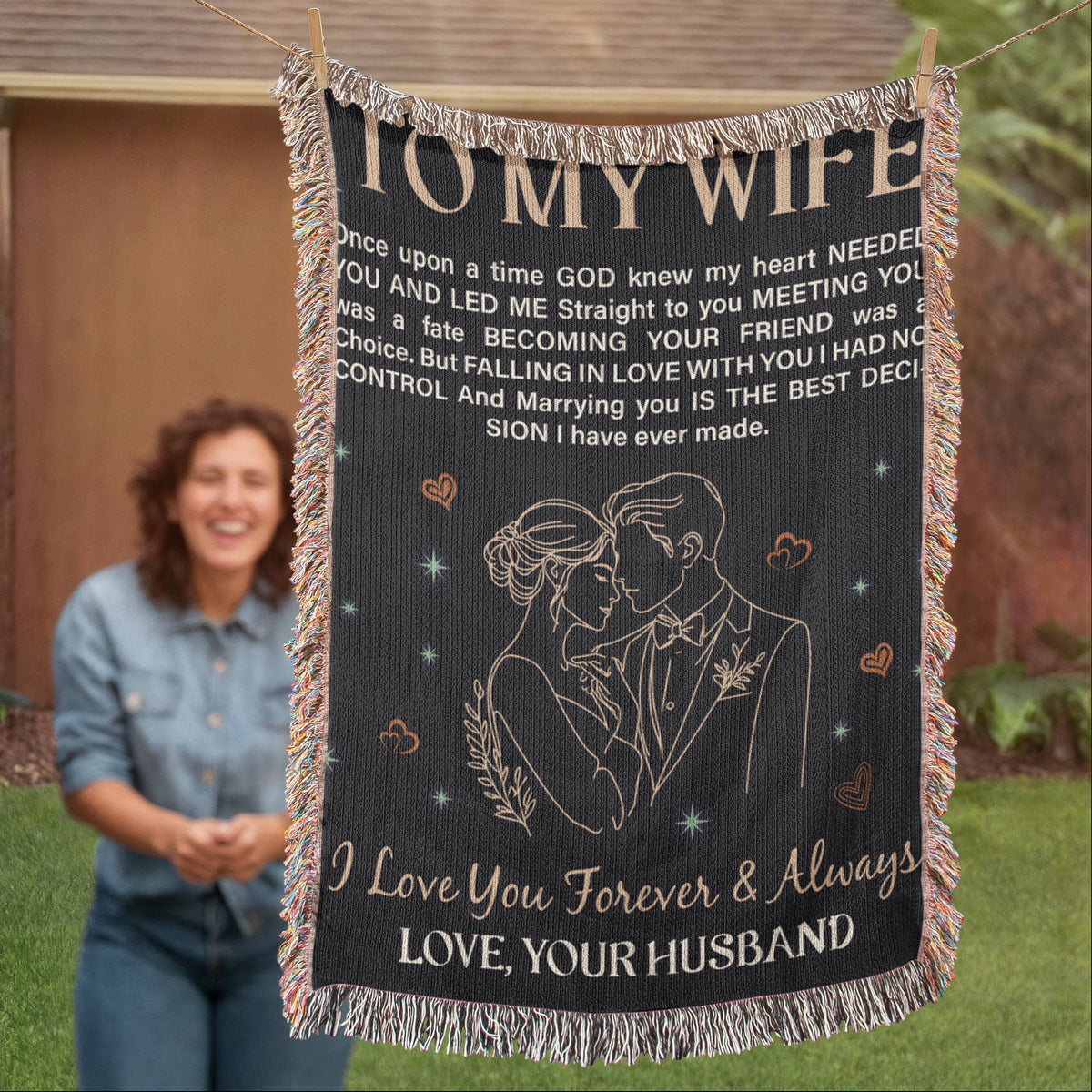To My Wife – Heirloom Blanket