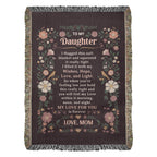 To My Daughter – Heirloom Blanket