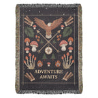 Adventure Awaits – Woven Blanket