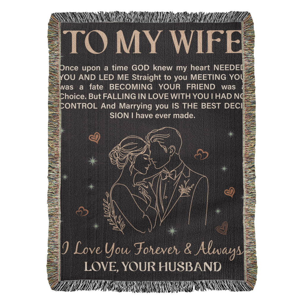 To My Wife – Heirloom Blanket