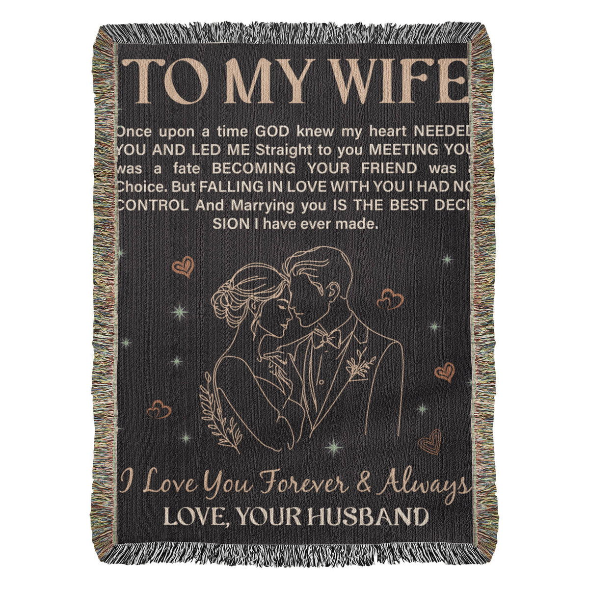 To My Wife – Heirloom Blanket