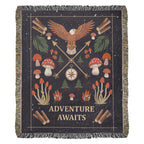 Adventure Awaits – Woven Blanket