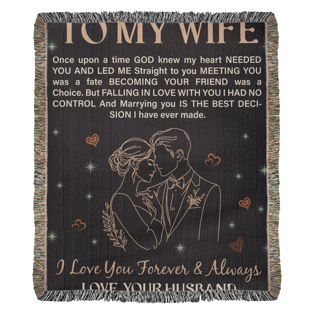 To My Wife – Heirloom Blanket