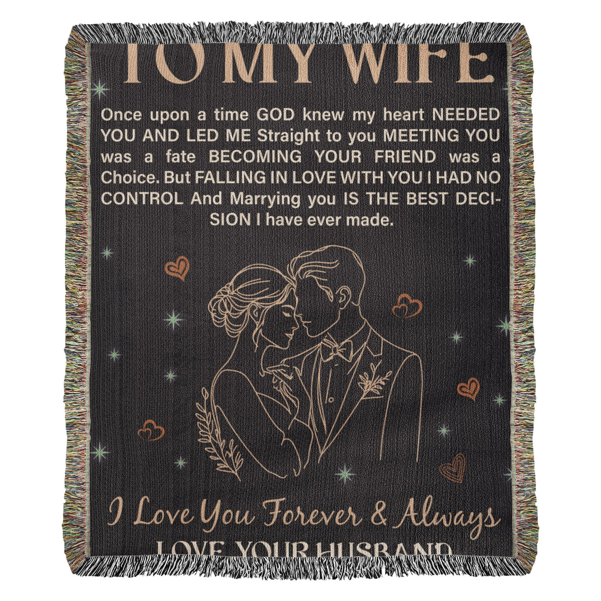 To My Wife – Heirloom Blanket
