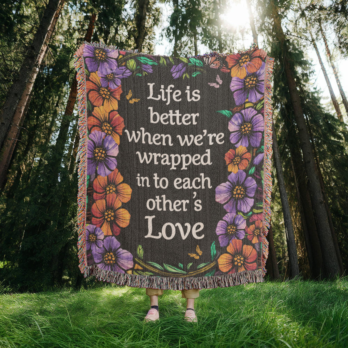 Life is Better With You – Heirloom Blanket