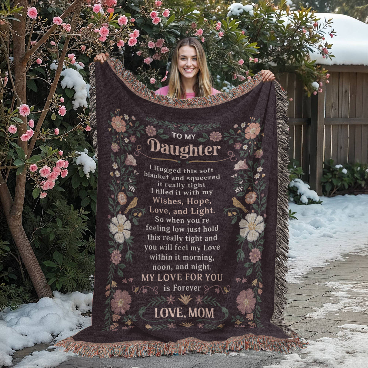 To My Daughter – Heirloom Blanket