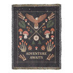 Adventure Awaits – Woven Blanket