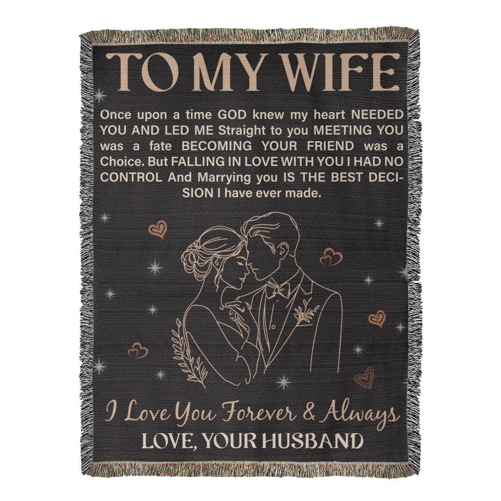 To My Wife – Heirloom Blanket